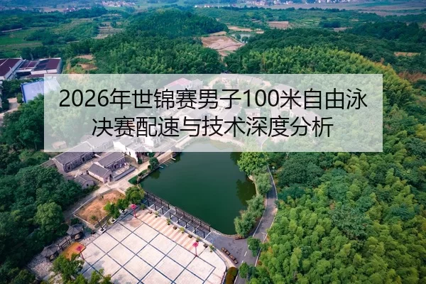 2026年世锦赛男子100米自由泳决赛配速与技术深度分析