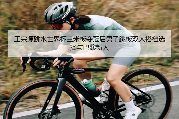 王宗源跳水世界杯三米板夺冠后男子跳板双人搭档选择与巴黎新人